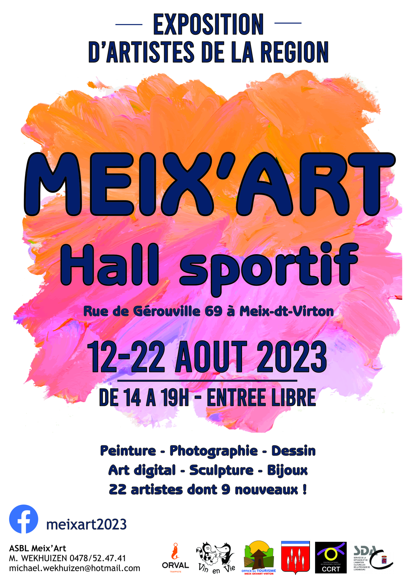 Affiche Meix'Art 2023 A4